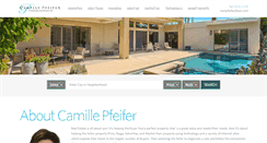 Desktop Screenshot of camillepfeifer.com